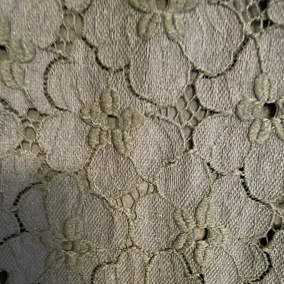 diane von furstenberg black lace flower dress - Picture 3 of 5